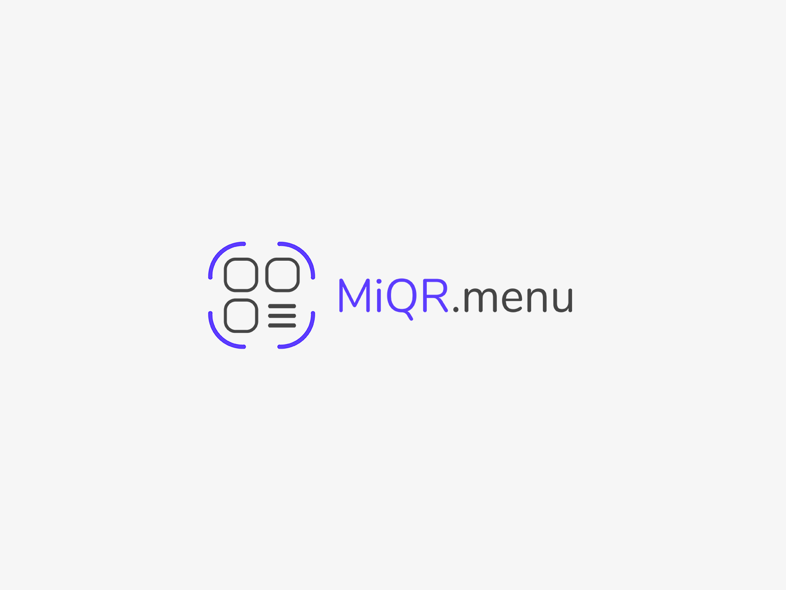 MiQR Menu